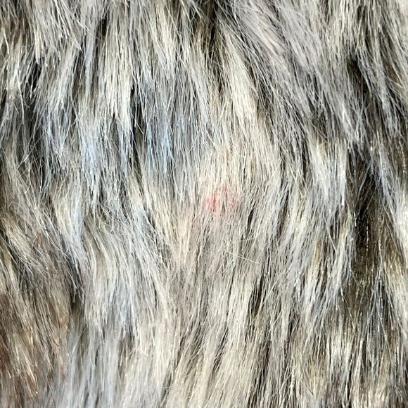 STARTING OUT Vest Girls Size 9 Months Brown Faux Fur Full Zip Sleeveless 9M Flaw - Picture 11 of 12